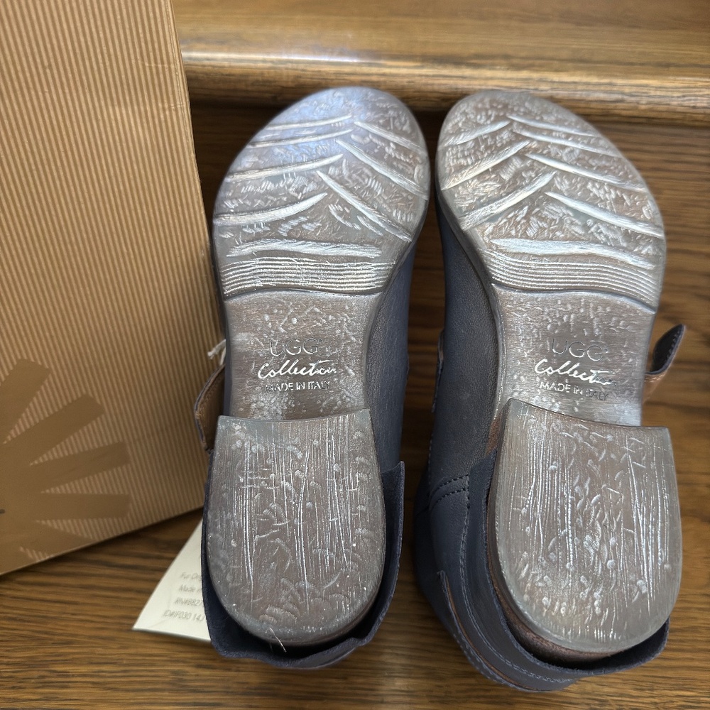 UGG Blue Aria Boots made Made in Italy 8.5  NWT - Picture 11 of 11